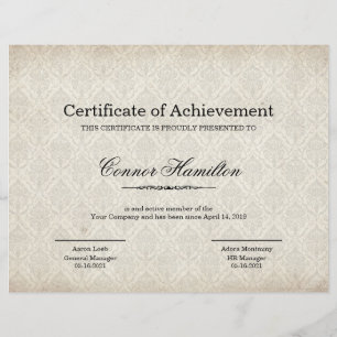 Certificaat van Sjabloon van waarmerking