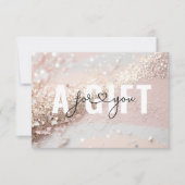 CERTIFICAAT VOOR ONDERNEMINGSUITKERING | GLITTER (Voorkant)