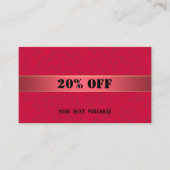 Certificat cadeau (Devant)