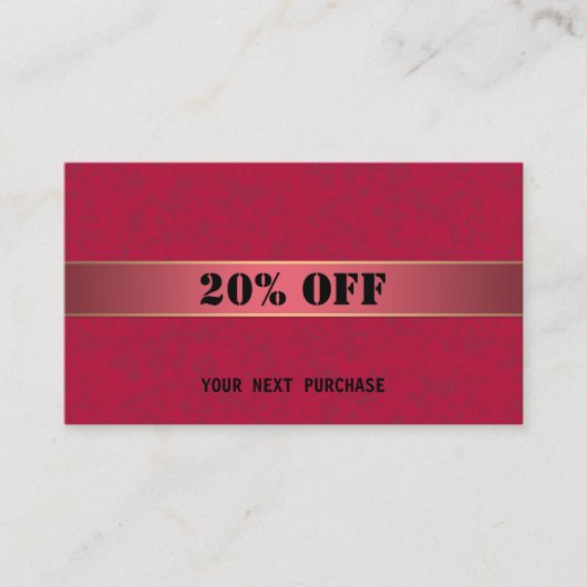 Certificat cadeau (Devant)