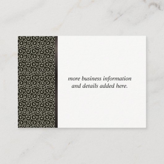 Certificat cadeau (Dos)