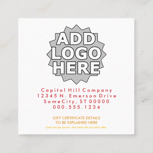 certificat cadeau arc-en-cielBurst (Dos)