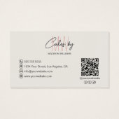 Certificat Cadeau avec Logo Monogramme de Boulange (Dos)