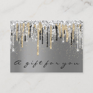 Certificat cadeau Beauté Boutique Coiffures Argent