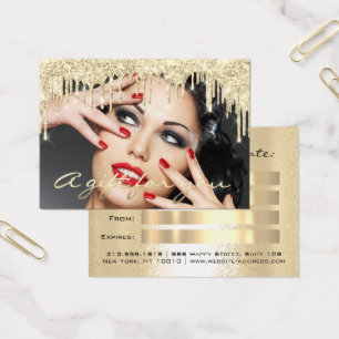 Certificat cadeau Beauté Salon SPA maquillage phot