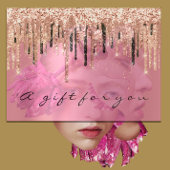 Certificat cadeau Beauté Studio coiffeur rose