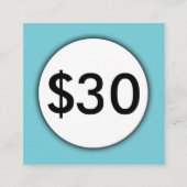 certificat cadeau bleu tache (Devant)