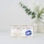 Certificat cadeau Blue Lipstick Business (Debout devant)