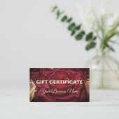 Certificat cadeau, cadeau (Debout devant)
