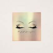 Certificat cadeau Champaiment Gold Lashes Glam maq (Devant)