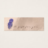 Certificat cadeau Coiffeur ivoire Sirène de maquil (Devant)