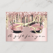 Certificat cadeau Coiffeur Maquillage Lash Microbl (Devant)