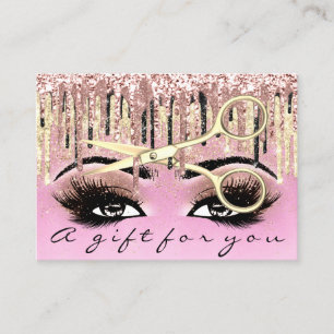 Certificat cadeau Coiffeur Pink Lash maquillage