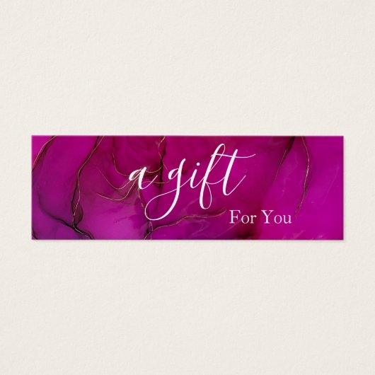 Certificat cadeau d'affaires Spa rose simple et mo (Devant)