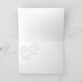 Certificat cadeau de carte de Noël (Intérieur)