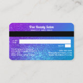 Certificat cadeau de la carte de crédit de la Part (Dos)