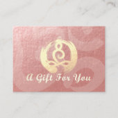 Certificat cadeau de l'instructeur YOGA Méditation (Devant)