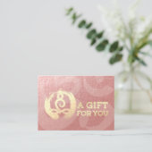 Certificat cadeau de l'instructeur YOGA Méditation (Debout devant)