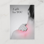 Certificat cadeau de massothérapeute moderne et él (Devant)