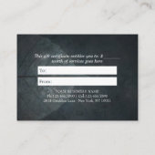 Certificat cadeau de méditation de Yoga Instructo  (Dos)