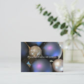 Certificat cadeau de Noël vierge (Debout devant)