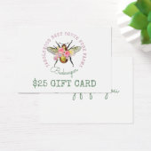 Certificat cadeau de produits d'abeilles miel (Bureau)