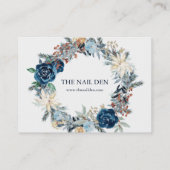 Certificat cadeau de thème hivernal (Dos)