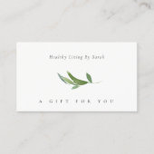 Certificat cadeau de vol de la branche feuillue mi (Devant)