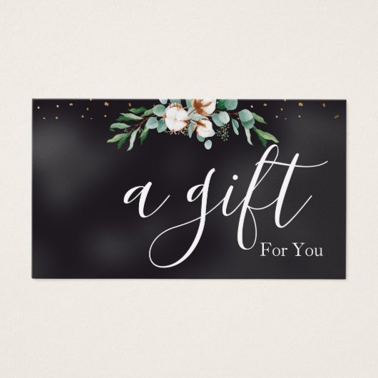 Certificat cadeau d'entreprise simple et moderne (Devant)