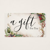 Certificat cadeau d'entreprise simple et moderne (Devant)