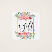 Certificat cadeau d'entreprise simple et moderne (Devant)