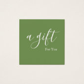 Certificat cadeau d'entreprise simple et moderne (Devant)