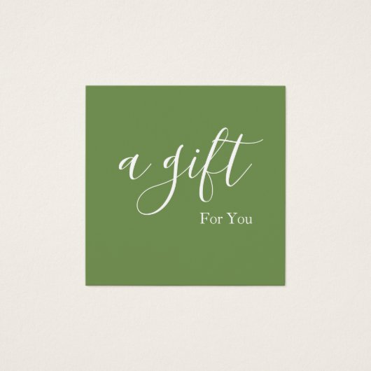 Certificat cadeau d'entreprise simple et moderne (Devant)