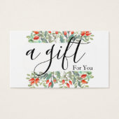 Certificat cadeau d'entreprise simple et moderne (Devant)