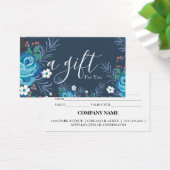 Certificat cadeau d'entreprise simple et moderne (Bureau)