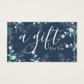 Certificat cadeau d'entreprise simple et moderne (Devant)