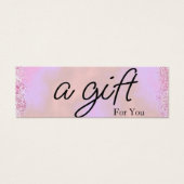 Certificat cadeau d'entreprise simple et moderne (Devant)