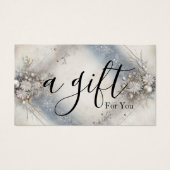 Certificat cadeau d'entreprise simple et moderne (Devant)