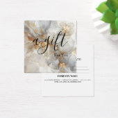 Certificat cadeau d'entreprise simple et moderne (Bureau)