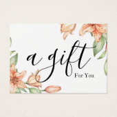 Certificat cadeau d'entreprise simple et moderne (Devant)