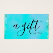 Certificat cadeau d'entreprise simple et moderne (Devant)