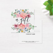 Certificat cadeau d'entreprise simple et moderne (Bureau)