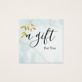 Certificat cadeau d'entreprise simple et moderne (Devant)