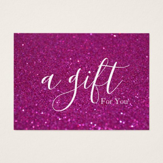 Certificat cadeau d'entreprise simple et moderne (Devant)