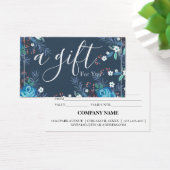 Certificat cadeau d'entreprise simple et moderne (Bureau)