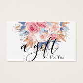 Certificat cadeau d'entreprise simple et moderne (Devant)