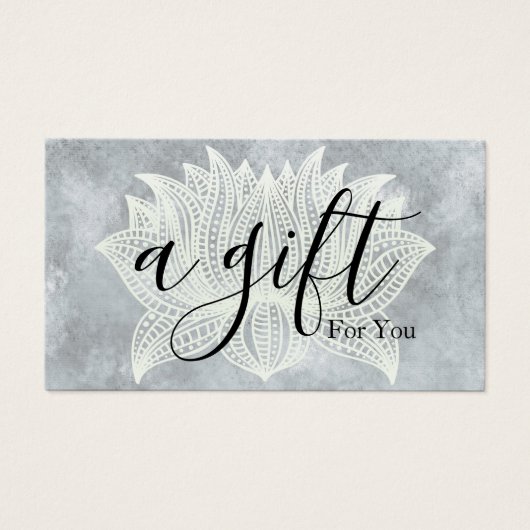 Certificat cadeau d'instructeur de Yoga Studio mod (Devant)