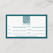 Certificat cadeau du logo de l'entraîneur à vie so (Dos)