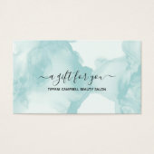 Certificat cadeau en marbre vert et Parties scinti (Devant)