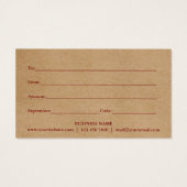 Certificat Cadeau Floral Eucalyptus Rustique (Dos)